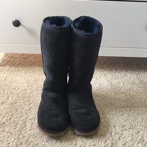 Tall navy blue Ugg Boots size 7